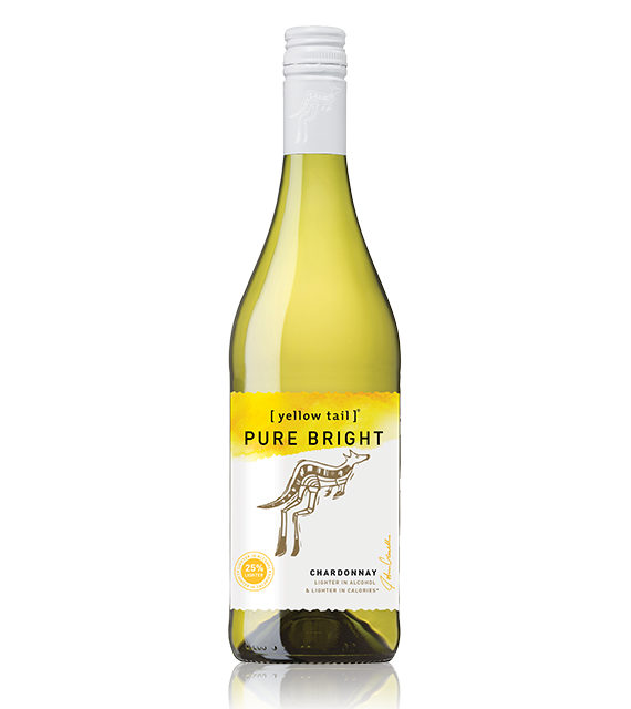 Pure Bright Sparkling [yellow tail] Wines Australia